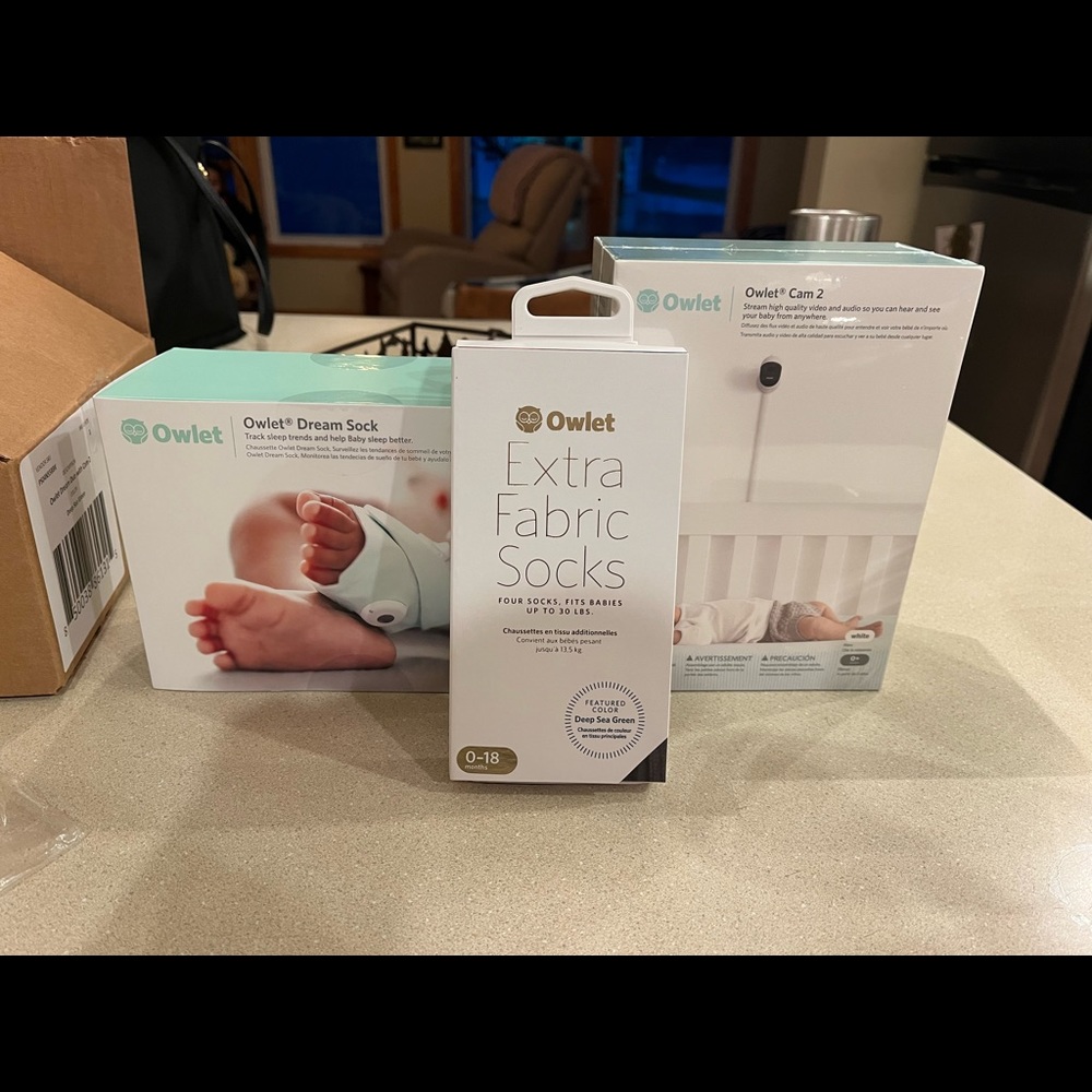 Owlet 2 duo baby monitor Brand New in sealed box